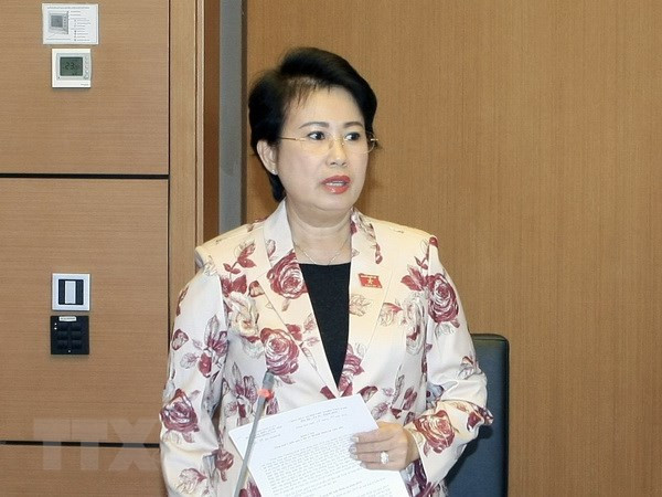 Parlamento de Vietnam aprueba renuncia de diputada por violaciones ảnh 1 Parlamento de Vietnam aprueba renuncia de diputada por violaciones ảnh 1