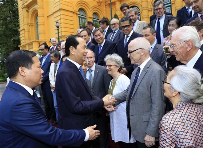 Vietnam presta atención al desarrollo de la ciencia, afirma presidente Dai Quang ảnh 1 Vietnam presta atención al desarrollo de la ciencia, afirma presidente Dai Quang ảnh 1