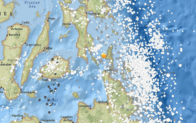 Sismo de magnitud 5,6 sacude Filipinas ảnh 1 Sismo de magnitud 5,6 sacude Filipinas ảnh 1