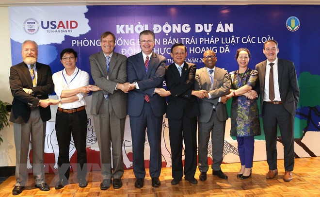 Comunidad internacional respalda a Vietnam en lucha contra comercio ilegal de vida silvestre ảnh 1 Comunidad internacional respalda a Vietnam en lucha contra comercio ilegal de vida silvestre ảnh 1