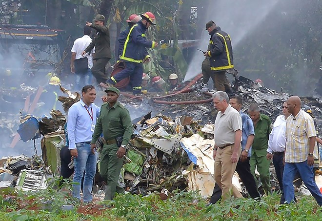 Cuba decreta duelo oficial por víctimas de accidente aéreo ảnh 1 Cuba decreta duelo oficial por víctimas de accidente aéreo ảnh 1
