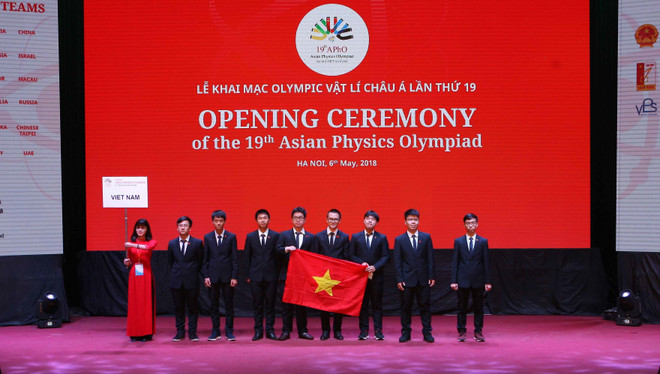 Vietnam gana cuatro medallas de oro en Olimpiada de Física de Asia ảnh 1 Vietnam gana cuatro medallas de oro en Olimpiada de Física de Asia ảnh 1