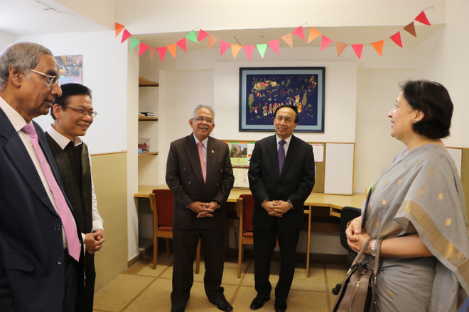 Entra en funcionamiento centro de Estudio de Vietnam en la India ảnh 1 Entra en funcionamiento centro de Estudio de Vietnam en la India ảnh 1