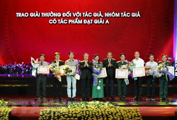 Honran obras destacadas en concurso dedicado a Ho Chi Minh ảnh 1 Honran obras destacadas en concurso dedicado a Ho Chi Minh ảnh 1