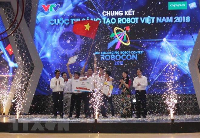 LH-ATM gana Concurso de Robótica de Vietnam 2018 ảnh 1 LH-ATM gana Concurso de Robótica de Vietnam 2018 ảnh 1