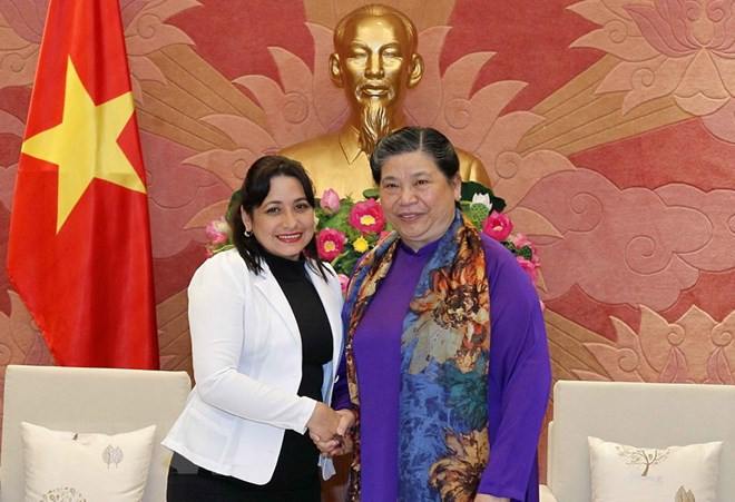 Vicepresidenta del Parlamento de Vietnam resalta cooperación juvenil con Cuba ảnh 1 Vicepresidenta del Parlamento de Vietnam resalta cooperación juvenil con Cuba ảnh 1