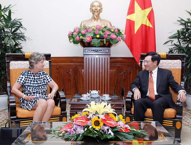 Vicepremier y canciller de Vietnam satisfecho con desarrollo de asociación estratégica con España ảnh 1 Vicepremier y canciller de Vietnam satisfecho con desarrollo de asociación estratégica con España ảnh 1