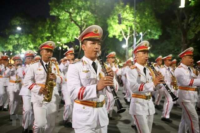 Hanoi acoge Festival musical de la Policía de ASEAN ảnh 1