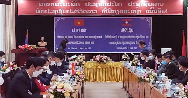 Agilizan cooperación entre localidades de Vietnam y Laos ảnh 1 Agilizan cooperación entre localidades de Vietnam y Laos ảnh 1