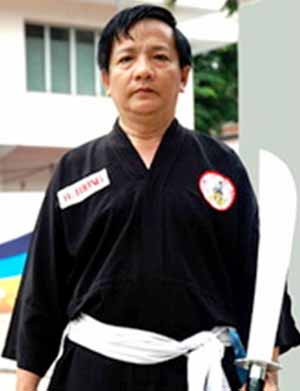 Artes marciales únicas con bufandas en el sur de Vietnam ảnh 1