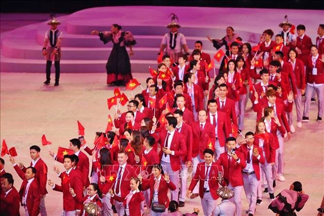 Delegación vietnamita participará en SEA Games 31 con mil 359 miembros ảnh 1 Delegación vietnamita participará en SEA Games 31 con mil 359 miembros ảnh 1