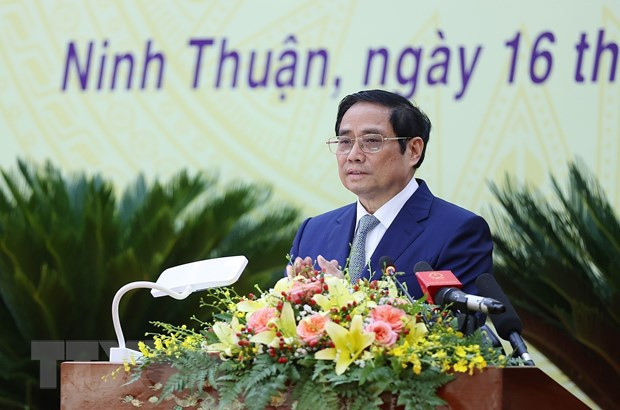 Primer ministro asiste al 30 aniversario del restablecimiento de la provincia de Ninh Thuan ảnh 1 Primer ministro asiste al 30 aniversario del restablecimiento de la provincia de Ninh Thuan ảnh 1
