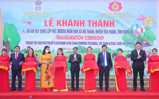 La India financia instalaciones de educación preescolar en Vietnam ảnh 1 La India financia instalaciones de educación preescolar en Vietnam ảnh 1