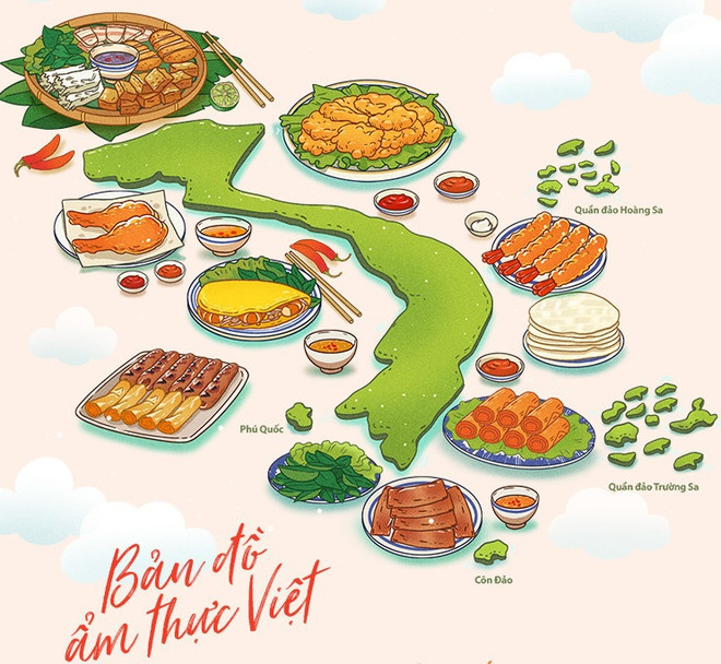 Elaboran mapa digital de 100 delicias vietnamitas ảnh 2