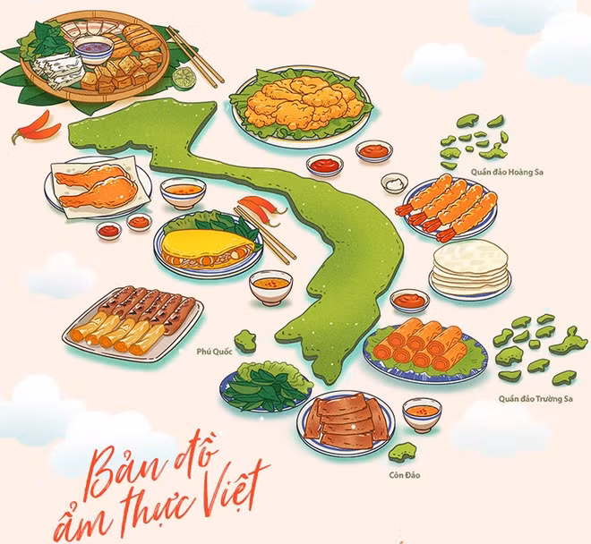 Elaboran mapa digital de 100 delicias vietnamitas ảnh 2