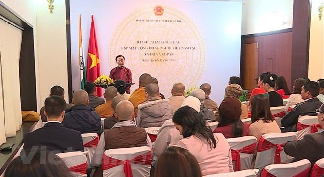 Vietnamitas en India y Nepal estrechan conexiones ảnh 1  Vietnamitas en India y Nepal estrechan conexiones ảnh 1