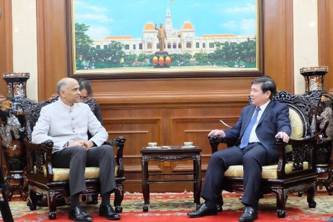Destacan aumento de la cooperación entre Ciudad Ho Chi Minh y la India ảnh 1