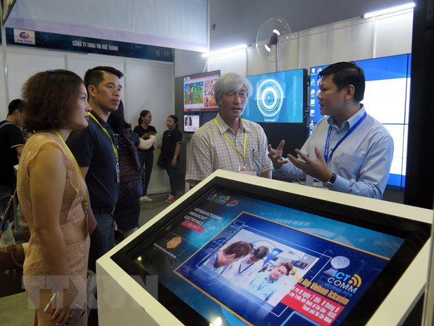 Inauguran en Vietnam exposición de tecnologías, servicios telegráficos, información y comunicaciones ảnh 1