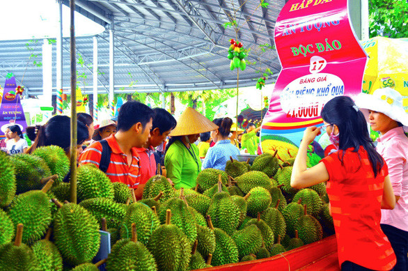 Inauguran Festival de Frutas del Sur de Vietnam ảnh 1 Inauguran Festival de Frutas del Sur de Vietnam ảnh 1