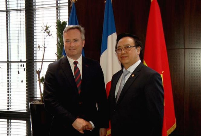 Realiza delegación del Partido Comunista de Vietnam visita a Francia ảnh 1 Realiza delegación del Partido Comunista de Vietnam visita a Francia ảnh 1