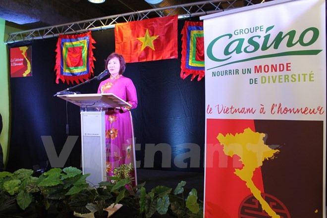 Promueven presencia de productos vietnamitas en Francia ảnh 1 Promueven presencia de productos vietnamitas en Francia ảnh 1