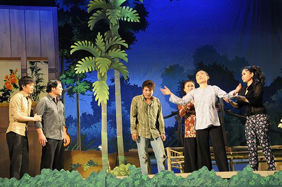 Nuevos esfuerzos para preservar arte teatral vietnamita ảnh 1