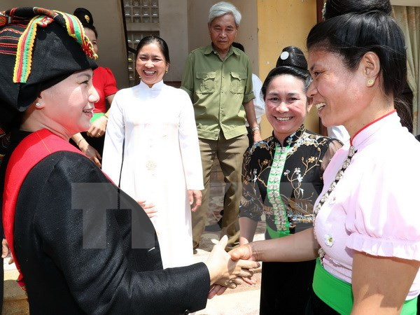 Presidenta del Legislativo continúa programa de trabajo en Dien Bien ảnh 1 Presidenta del Legislativo continúa programa de trabajo en Dien Bien ảnh 1