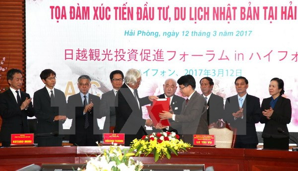 Ciudad norvietnamita llama a más inversiones niponas en comercio y turismo ảnh 1 Ciudad norvietnamita llama a más inversiones niponas en comercio y turismo ảnh 1