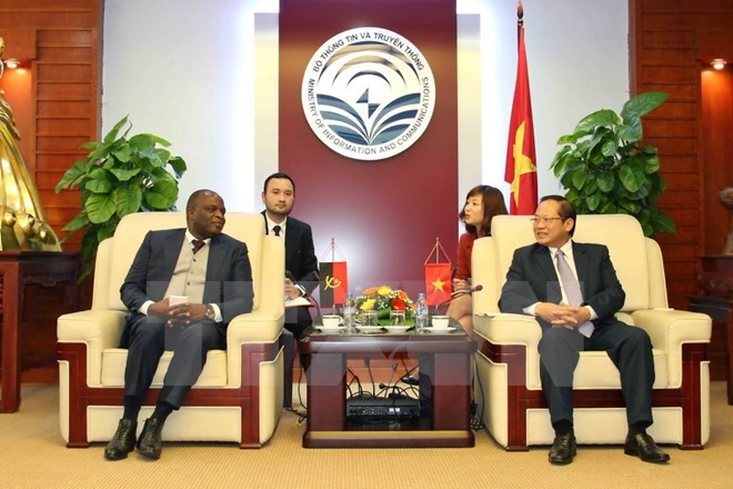 Vietnam y Angola cooperan en sector de telecomunicaciones ảnh 1 Vietnam y Angola cooperan en sector de telecomunicaciones ảnh 1