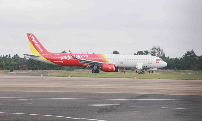 Avión de aerolínea vietnamita con problemas al aterrizar en aeropuerto de Buon Ma Thuot ảnh 1 Avión de aerolínea vietnamita con problemas al aterrizar en aeropuerto de Buon Ma Thuot ảnh 1