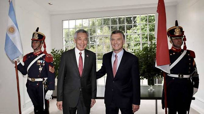 Singapur y Argentina se comprometen a impulsar intercambio comercial binacional ảnh 1 Singapur y Argentina se comprometen a impulsar intercambio comercial binacional ảnh 1