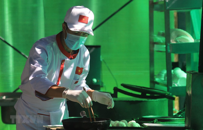 Celebran Día Nacional de Vietnam en Juegos Militares Internacionales 2020 ảnh 1