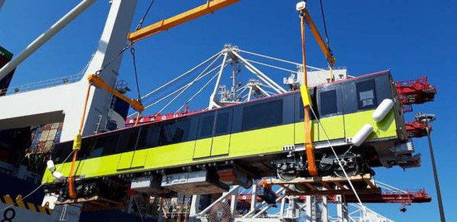 Llegará a Ciudad Ho Chi Minh primer tren de línea del metro en octubre próximo ảnh 1 Llegará a Ciudad Ho Chi Minh primer tren de línea del metro en octubre próximo ảnh 1