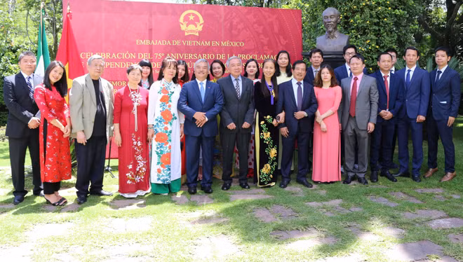 Embajada de Vietnam en México celebra Día Nacional ảnh 3