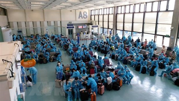 Vietnam trae de regreso a 230 ciudadanos varados en Taiwán (China) ảnh 1 Vietnam trae de regreso a 230 ciudadanos varados en Taiwán (China) ảnh 1