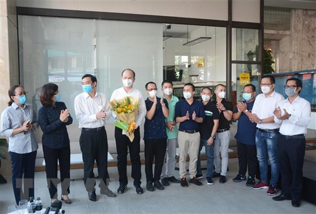 Finaliza brigada médica de Ciudad Ho Chi Minh misión contra coronavirus en Da Nang ảnh 1 Finaliza brigada médica de Ciudad Ho Chi Minh misión contra coronavirus en Da Nang ảnh 1