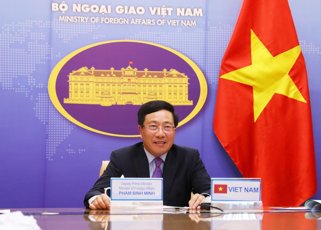 Propone Vietnam medidas en gestión de fronteras ante COVID-19 en reunión de cancilleres de G20 ảnh 1 Propone Vietnam medidas en gestión de fronteras ante COVID-19 en reunión de cancilleres de G20 ảnh 1