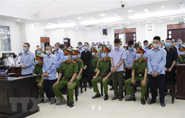 Emprenden juicio de primera instancia de caso de comuna de Dong Tam, Hanoi ảnh 1 Emprenden juicio de primera instancia de caso de comuna de Dong Tam, Hanoi ảnh 1