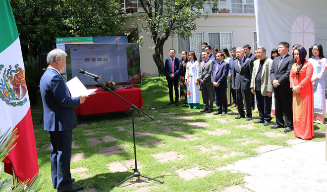 Embajada de Vietnam en México celebra Día Nacional ảnh 2 Embajada de Vietnam en México celebra Día Nacional ảnh 2