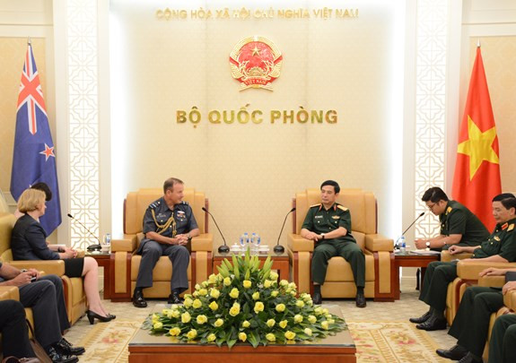 Vietnam y Nueva Zelanda intensifican sus lazos en defensa ảnh 1 Vietnam y Nueva Zelanda intensifican sus lazos en defensa ảnh 1