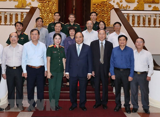 Premier de Vietnam dialoga con víctimas del Agente Naranja/ Dioxina ảnh 1 Premier de Vietnam dialoga con víctimas del Agente Naranja/ Dioxina ảnh 1