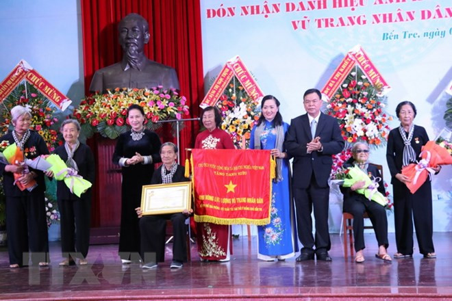 Vietnam honra al Ejército del Pelo Largo de provincia Ben Tre ảnh 1 Vietnam honra al Ejército del Pelo Largo de provincia Ben Tre ảnh 1