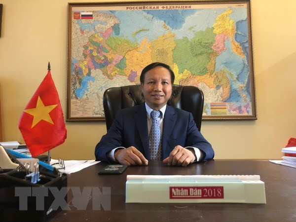 Relaciones Vietnam­- Rusia son tesoro valioso de ambos pueblos, afirma embajador vietnamita ảnh 1