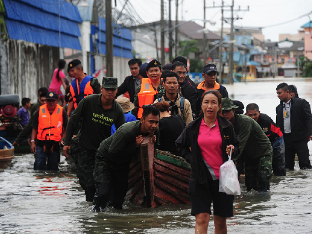 Tailandia se prepara para posibles inundaciones en la región sudoeste ảnh 1