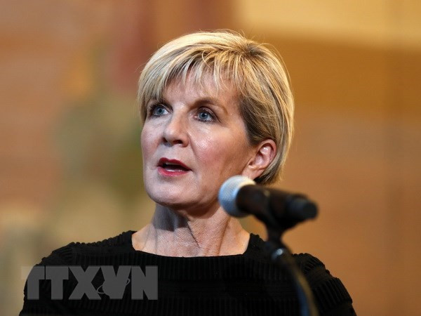 Australia respalda proceso de transformación en Malasia, afirma canciller Julie Bishop ảnh 1 Australia respalda proceso de transformación en Malasia, afirma canciller Julie Bishop ảnh 1