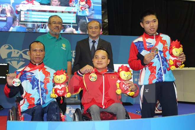 VIII Juegos Paralímpicos de ASEAN: más medallas de oro para Vietnam ảnh 1