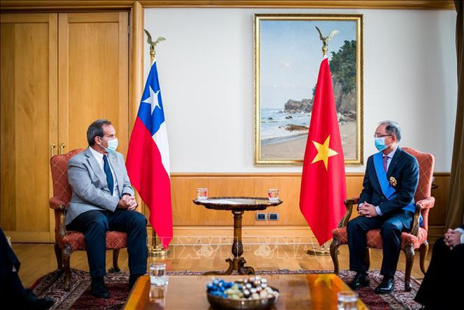 Conmemoran 50 aniversario del establecimiento de relaciones Vietnam-Chile ảnh 1 Conmemoran 50 aniversario del establecimiento de relaciones Vietnam-Chile ảnh 1