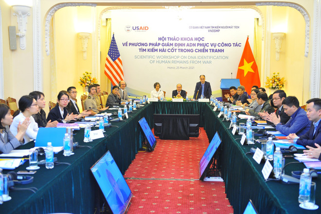 Debaten en Vietnam métodos de ADN para identificar restos de soldados desparecidos en la guerra ảnh 1 Debaten en Vietnam métodos de ADN para identificar restos de soldados desparecidos en la guerra ảnh 1
