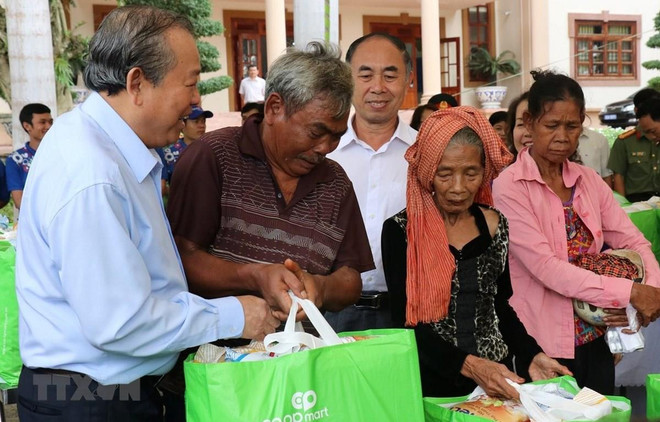 Vicepremier vietnamita visita etnias minoritarias en Binh Phuoc ảnh 1 Vicepremier vietnamita visita etnias minoritarias en Binh Phuoc ảnh 1