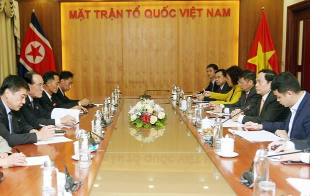 Refuerzan Vietnam y Corea del Norte cooperación en actividades sindicales ảnh 1